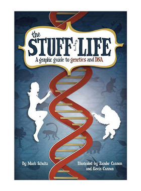 英文原版 The Stuff of Life 漫画生命史话 一张图看懂遗传学和DNA 英文版 进口英语原版书籍