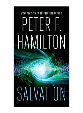 英文原版 Salvation The Salvation Sequence 01 未来救赎 科幻小说 爱 死亡和机器人作者彼得·F.汉密尔顿 进口英语原版书籍