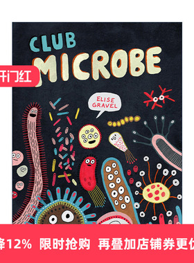 英文原版 Club Microbe 微生物俱乐部 儿童科普 精装 英文版 进口英语原版书籍