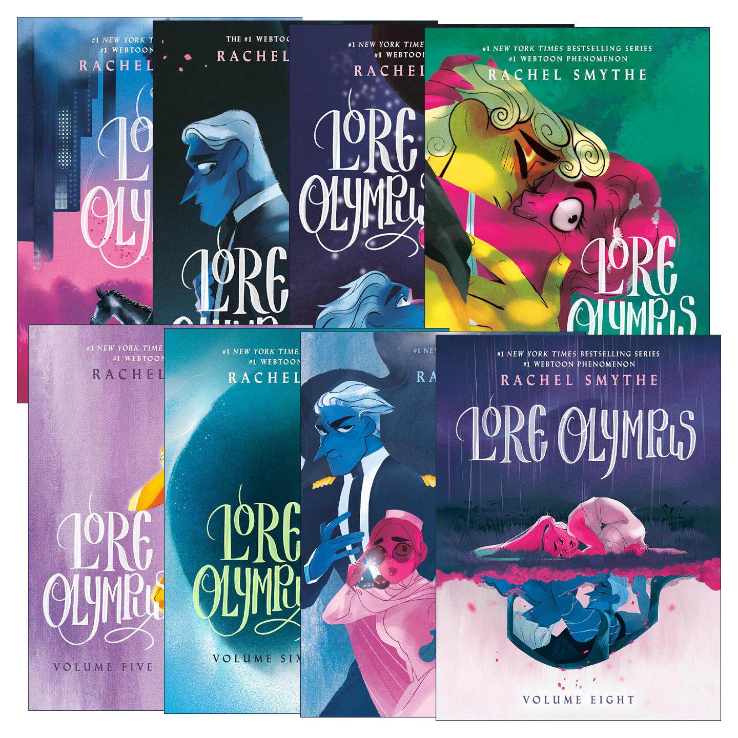 英文原版 Lore Olympus 奥林匹斯爱情故事系列1-8册 奇幻漫画 Rachel Smythe 英文版 进口英语原版书籍