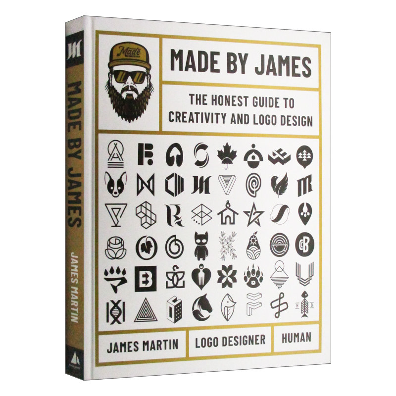 英文原版 Made by James The Honest Guide to Creativity and Logo Design由詹姆斯制造 创意标志设计的诚实指南 进口英语原版书