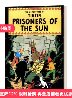 Prisoners of the Sun  丁丁历险记：太阳的囚徒进口原版英文书籍