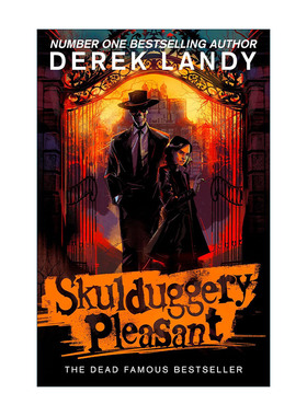 英文原版 Skulduggery Pleasant 怪侠S.P先生 德雷克·兰迪 骷髅侦探 英文版 进口英语原版书籍