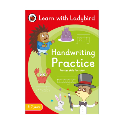 Handwriting Practice 小瓢虫5-7岁儿童练习册系列 书法练习进口原版英文书籍
