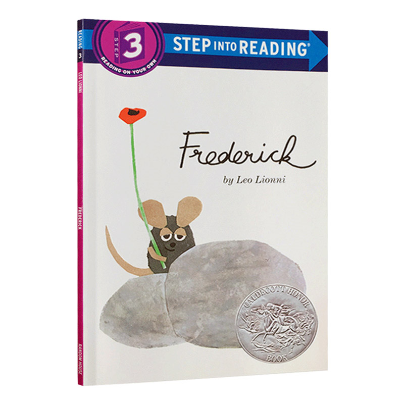 田鼠阿佛 英文原版绘本 Step Into Reading 3 - Frederick 儿童英语启蒙读物 图画故事书 凯迪克奖获得者Leo Lionni 李欧李奥尼