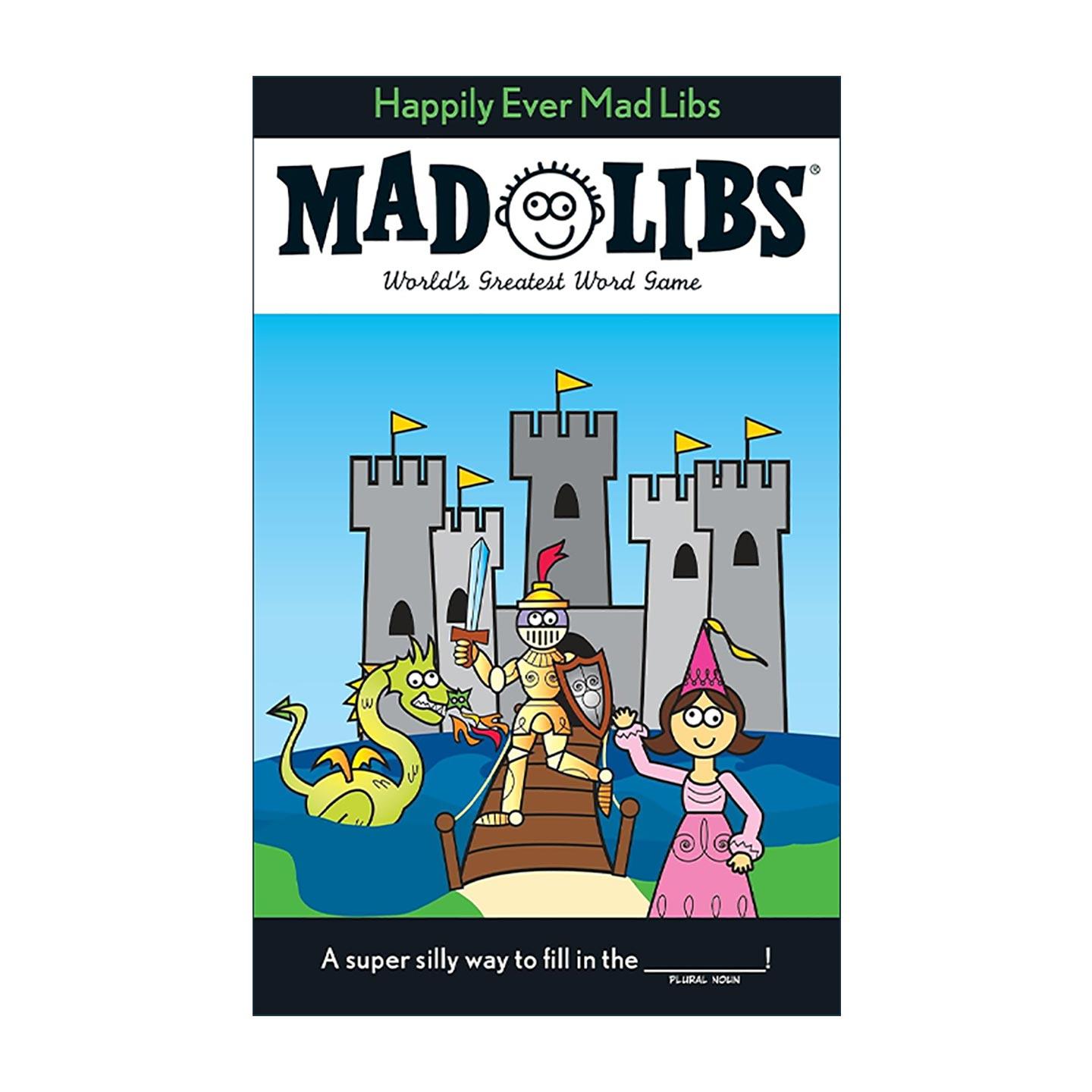 英文原版 Happily Ever Mad Libs 永远快乐 疯狂填词游戏 英文版 进口英语原版书籍
