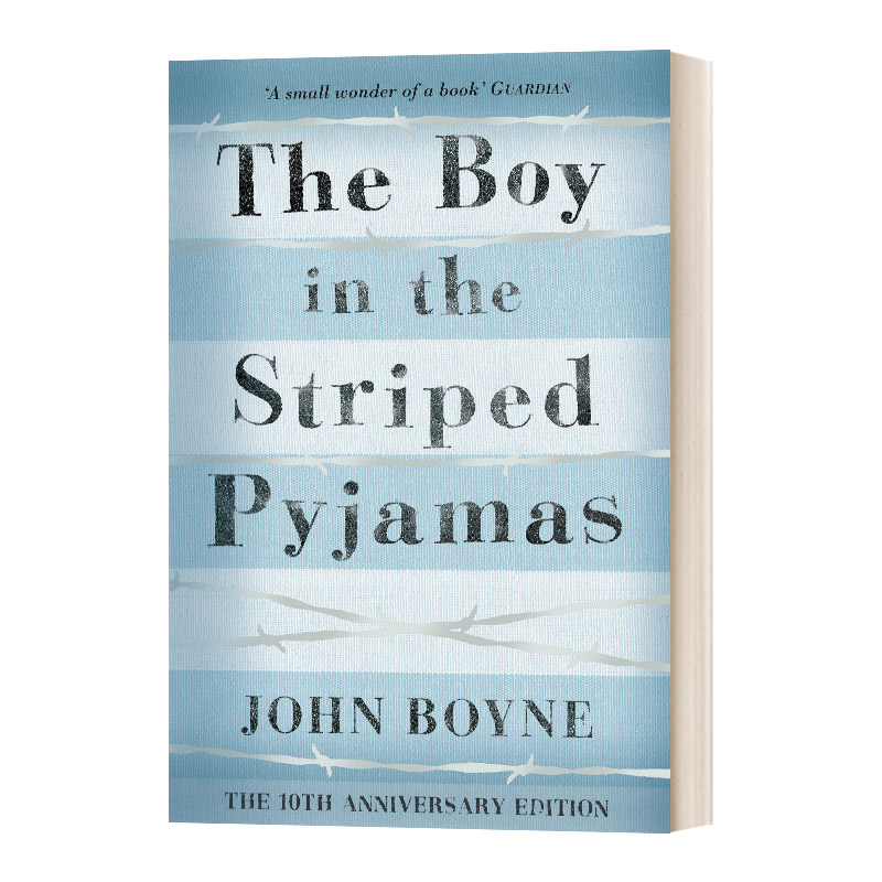 穿条纹衣服的男孩 英文原版小说 The Boy in the Striped Pyjamas 穿条纹睡衣的男孩 二战电影原著 进口英语书籍 John Boyne