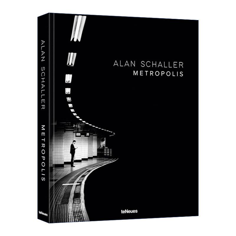 英文原版 Metropolis 大都会 英国摄影师Alan Schaller 黑白摄影作品集精装 英文版 进口英语原版书籍