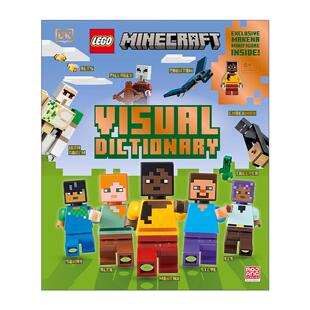 英文原版 DK LEGO Minecraft Visual Dictionary 乐高我的世界视觉词典精装 含独家人仔 英文版 进口英语原版书籍