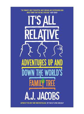 英文原版 It's All Relative 万物的奇妙亲缘 世界家谱的追踪与探索之旅 英文版 进口英语原版书籍