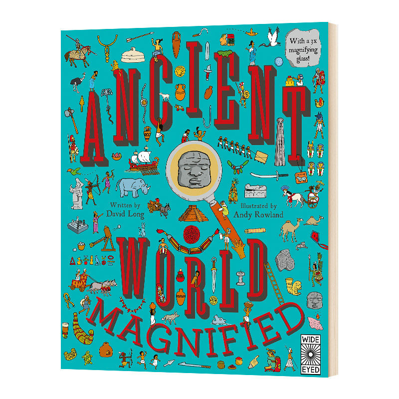 Ancient World Magnified古代世界放大镜进口原版英文书籍