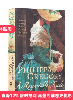 英文原版 A Respectable Trade 高尚交易 菲利帕·格里高利畅销历史小说 英文版 进口英语原版书籍