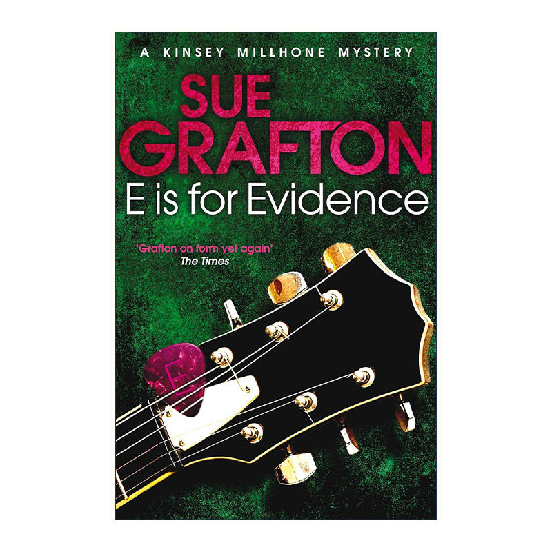 英文原版 E is for Evidence 证据 侦探推理悬疑小说 苏·格拉夫顿字母系列作品 Sue Grafton 英文版 进口英语原版书籍