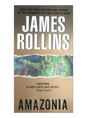 英文原版 Amazonia 亚马逊古陆 冒险惊悚小说 James Rollins 英文版 进口英语原版书籍