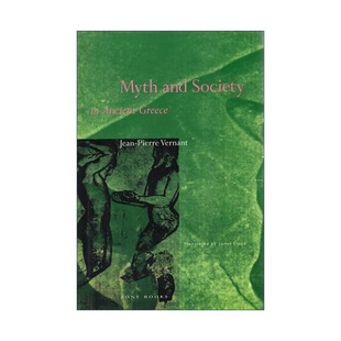英文原版 Myth and Society in Ancient Greece 古希腊神话与社会 Jean-Pierre Vernant让-皮埃尔·韦尔南英文版进口英语原版书籍