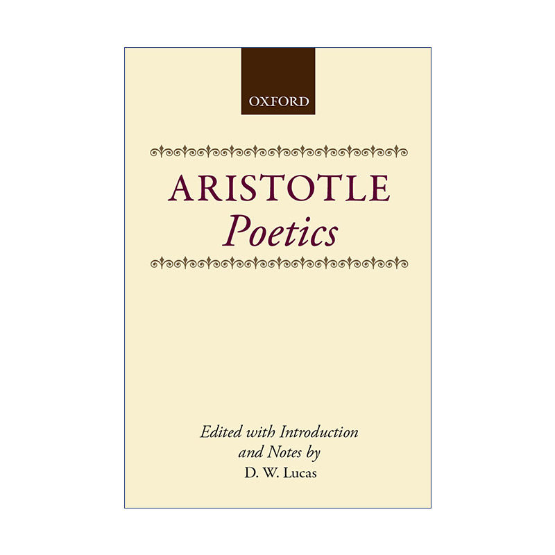 Poetics 亚里士多德诗学 牛津古典研究读本进口原版英文书籍