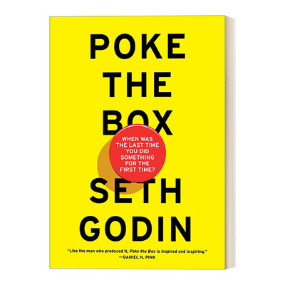 英文原版 Poke the Box 戳盒子 你上一次初尝试做某些事情是什么时候 创造力 紫牛作者Seth Godin 精装 英文版 进口英语原版书籍