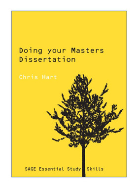 英文原版 Doing Your Masters Dissertation 如何写硕士论文 Christopher Hart 英文版 进口英语原版书籍
