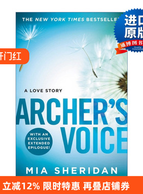英文原版 Archer's Voice 爱与命运相遇的地方1 无言之声 爱情小说 英文版 进口英语原版书籍