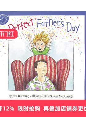 A Perfect Father's Day 完美的父亲节 父亲节主题绘本 凯迪克奖作者伊芙邦婷进口原版英文书籍