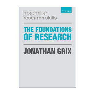 英文原版 The Foundations of Research 研究方法基础 乔纳森·格里斯 学术研究入门读物 英文版 进口英语原版书籍