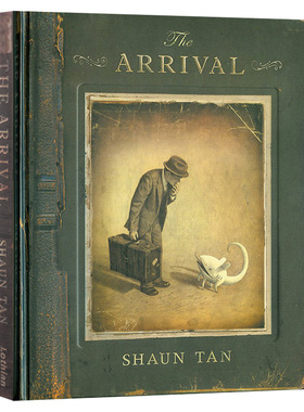 抵岸 陈志勇 The Arrival by Shaun Tan 英文原版书 寻找可以停靠的精神家园 无字插画绘本 澳洲图画书设计奖 进口原版英语书籍