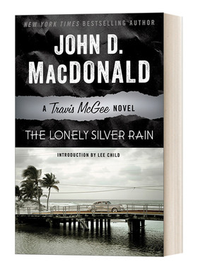 英文原版 Travis McGee 21 The Lonely Silver Rain 麦基探案系列21 寂寞银雨 侦探悬疑小说 美国国家图书奖获得者 英文版 进口书
