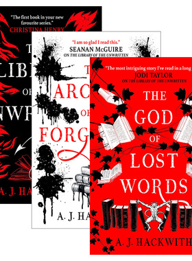 A Novel from Hell's Library 地狱图书馆系列3册进口原版英文书籍