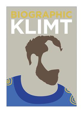 英文原版 Biographic Klimt 克里姆特 象征主义画家 信息图表式精装名人传记 英文版 进口英语原版书籍