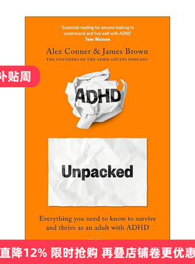 英文原版 ADHD Unpacked ADHD全解析 成年患者生存与发展指南 英文版 进口英语原版书籍