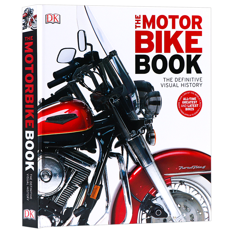 英文原版书摩托车历史指南手册