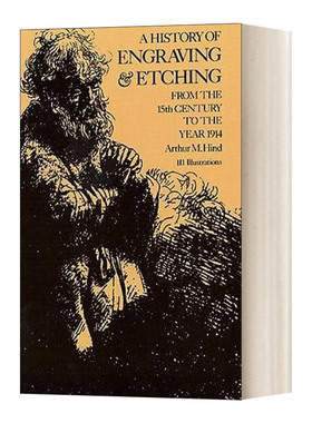 英文原版A History of Engraving and Etching  雕刻和蚀刻的历史进口书籍