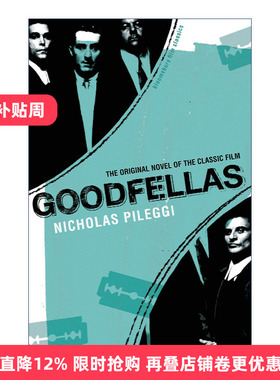 GoodFellas 好家伙 尼古拉斯·派勒吉 马丁·斯科塞斯经典电影原著进口原版英文书籍