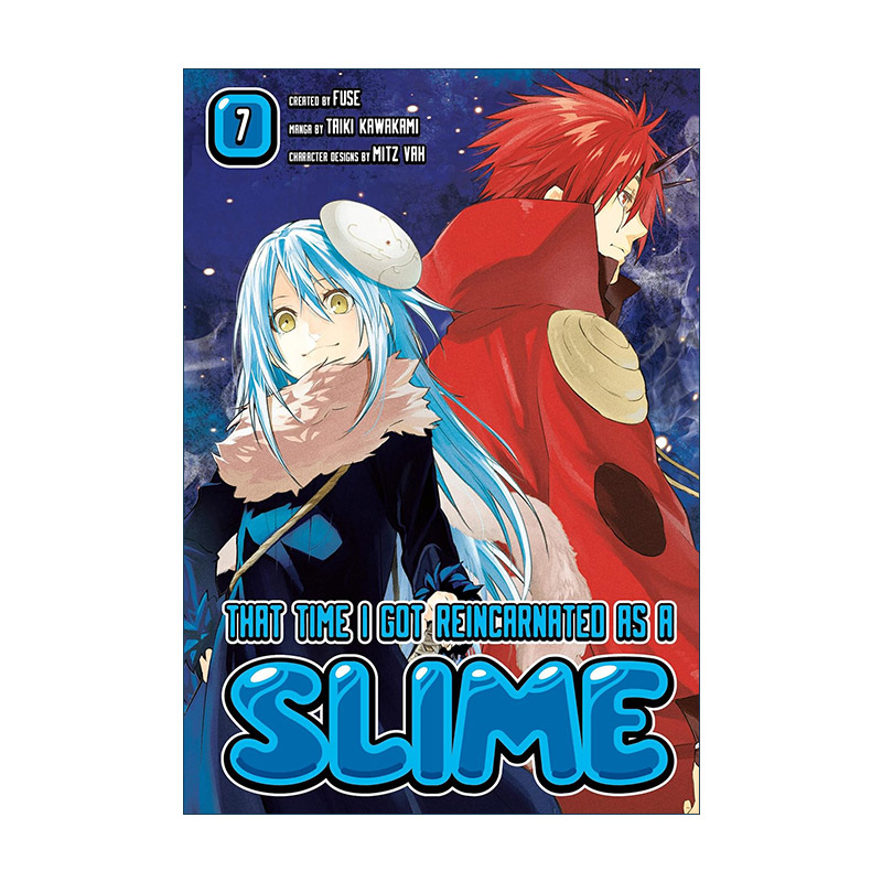 英文原版 That Time I Got Reincarnated as a Slime 7 关于我转生变成史莱姆这档事7 漫画 伏濑 英文版 进口英语原版书籍
