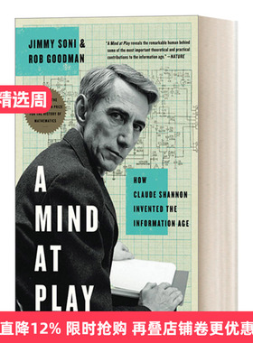A Mind at Play 香农传 Jimmy Soni进口原版英文书籍