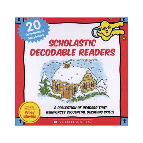 英文原版 Decodable Readers Box Set Level D-Color 学乐自然拼读解码读物20本彩色绘本盒装D级 附CD 英文版 进口英语原版书籍