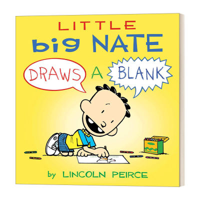 Little Big Nate: Draws a Blank 小小大内特1 画一张空白卷 纸板书进口原版英文书籍