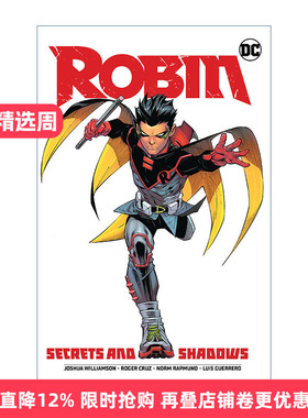 Robin V3 2021达米安罗宾合订本3 秘密与阴翳 DC漫画 Joshua Williamson进口原版英文书籍