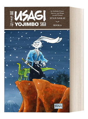 英文原版 Usagi Yojimbo Saga Volume 6 Second Edition 兔子武士第6卷 第二版 Stan Sakai坂井正彦 英文版 进口英语原版书籍