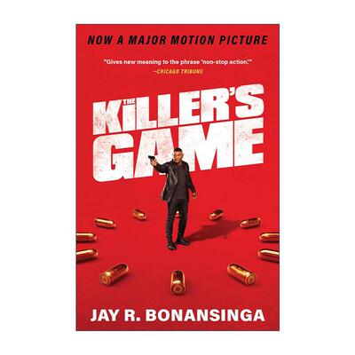 英文原版 The Killer's Game 杀手游戏 惊悚悬疑小说 影视封面 英文版 进口英语原版书籍