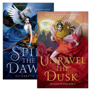 青少年奇幻小说 The 星之血系列1 英文原版 Elizabeth 进口英语原版 英文版 Blood 书籍 Stars Lim 2册