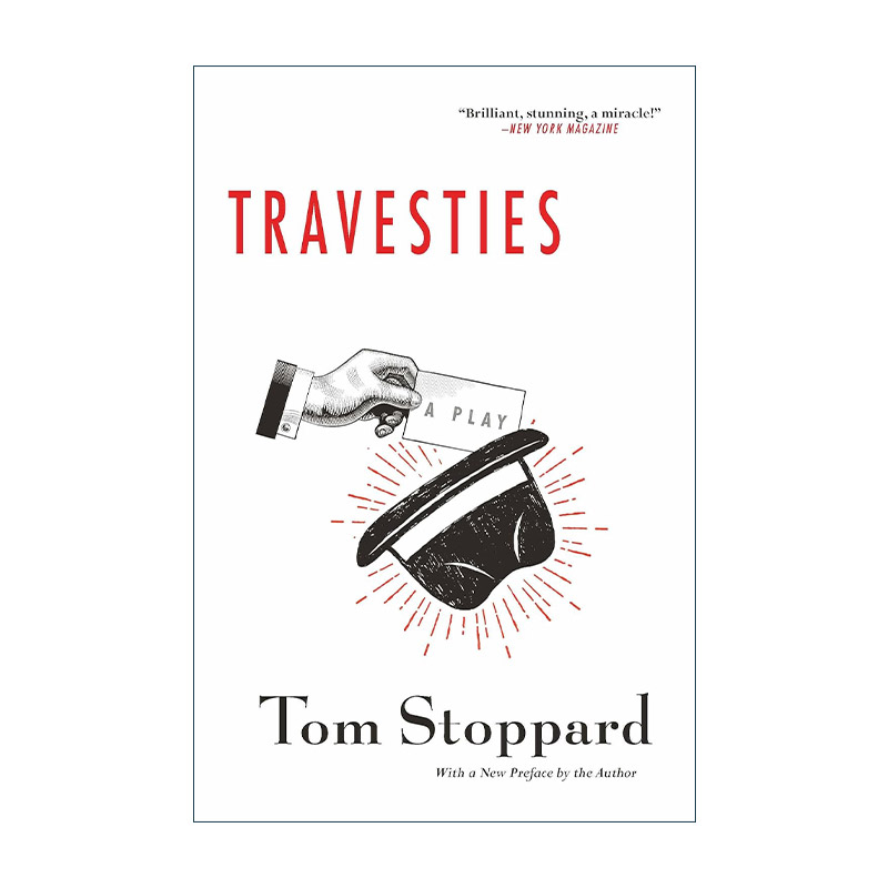 英文原版 Travesties 戏谑 戏剧 Tom Stoppard汤姆·斯托帕 英文版 进口英语原版书籍