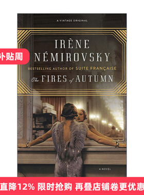 英文原版 The Fires of Autumn Vintage International 秋之火 契诃夫的一生作者Irene Nemirovsky 英文版 进口英语原版书籍