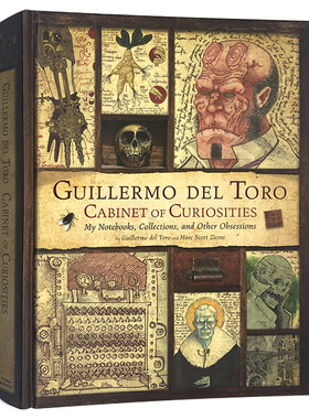 吉尔莫德尔托罗的奇思妙想 英文原版书 Guillermo Del Toro Cabinet of Curiosities 我的私人笔记 艺术类书籍