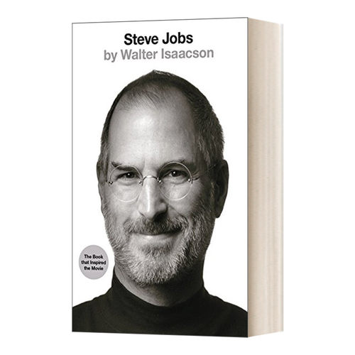 英文原版 Steve Jobs 乔布斯传 人物传记 英版 英文版 进口英语原版书籍
