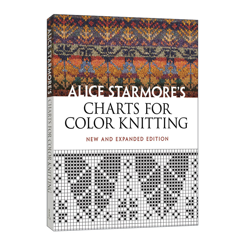 英文原版 Alice Starmore's Charts for Color Knitting新版Alice Starmore的彩色针织图表英文版进口英语原版书籍