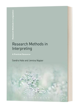 Research Methods in Interpreting  口译研究方法进口原版英文书籍