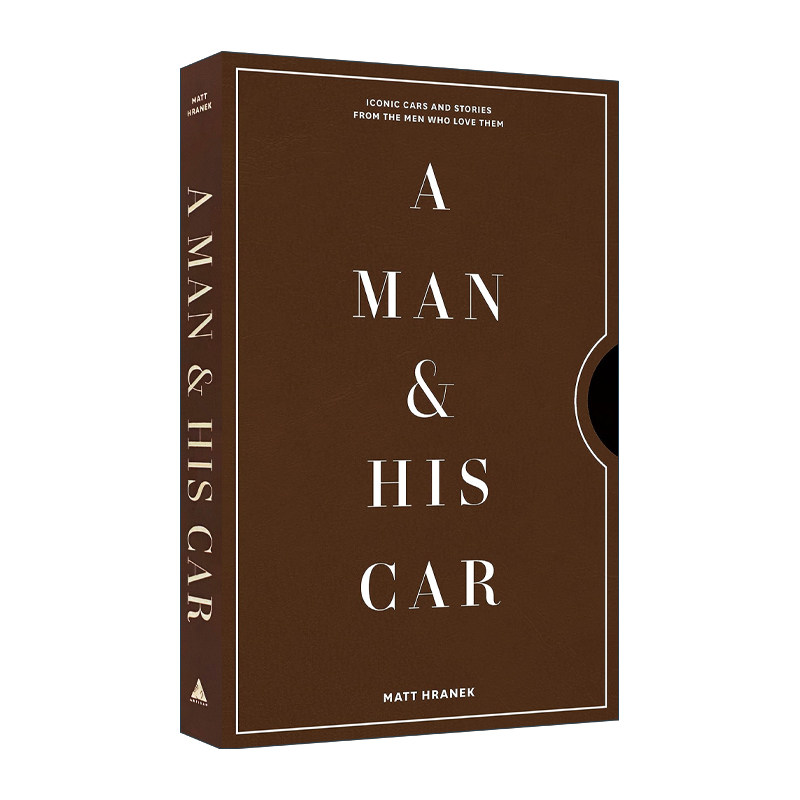 英文原版 A Man & His Car 一个男人和他的车 传奇标志跑车复古轿车汽车 精装 英文版 进口英语原版书籍
