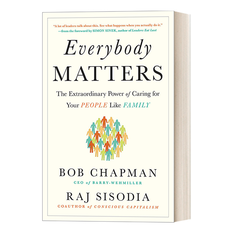 Everybody Matters 共情:觉醒商业的管理 豆瓣高分推荐 Bob Chapman 精装进口原版英文书籍
