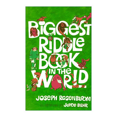 Biggest Riddle Book in the World 世界谜语大全进口原版英文书籍